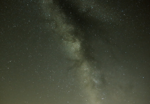 Milky way from Bóly, Hungary