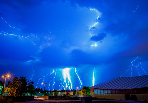 Thunderstorm, Budapest