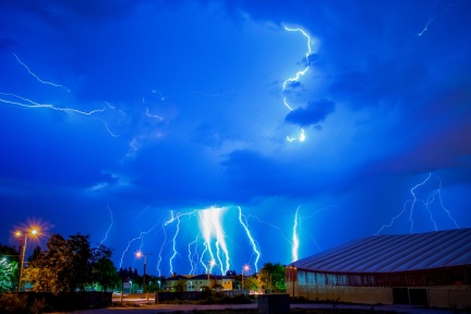Thunderstorm, Budapest