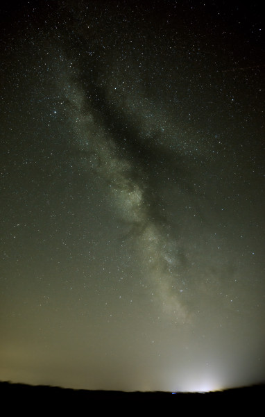 Milky way from Bóly, Hungary